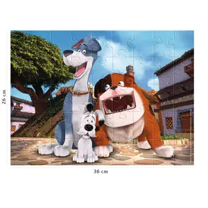 45 pieces jigsaw puzzle idéfix and his friends / idéfix and the irreducibles Ravensburger image-2