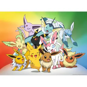 150 pieces evoli puzzle and its evolutions / pokémon Ravensburger image-1