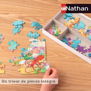 Cretaceous dinosaurs 60 pieces puzzle Ravensburger image-1