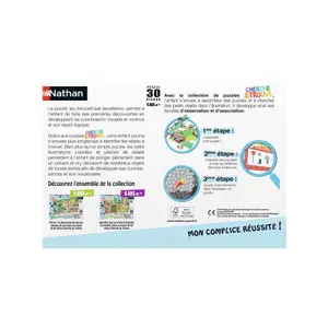 30 pieces puzzle in the city - search and find Ravensburger image-2