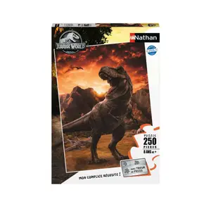 250 pieces puzzle tyrannosaurus rex / jurassic world 3 Ravensburger image-0