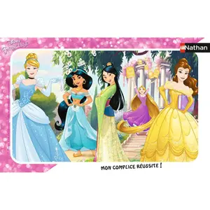 15-piece frame puzzle Ravensburger Jolies princesses Disney image-0