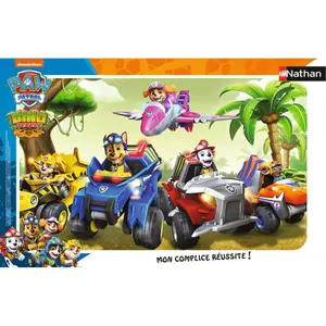 15-piece frame puzzle on the road with pat'patrouille Ravensburger image-1