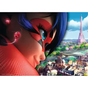 60 pieces puzzle miraculous ladybug Ravensburger image-1