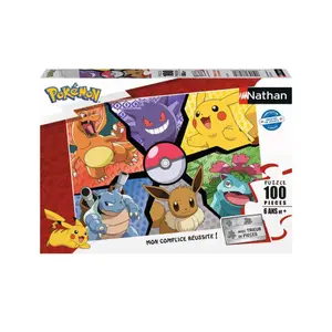 100-piece puzzle pikachu, evoli and company Ravensburger Pokémon image-0