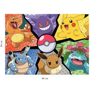 100-piece puzzle pikachu, evoli and company Ravensburger Pokémon image-2