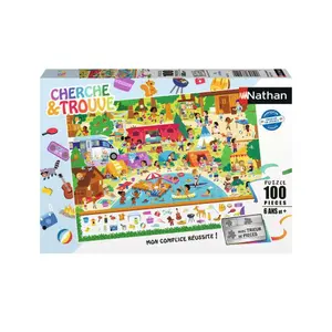 100-piece camping puzzle Ravensburger Cherche et trouve image-2
