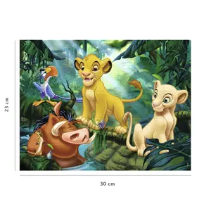 30 pieces simba &amp; co. puzzle / disney the lion king Ravensburger image-0