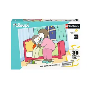 30 pieces puzzle t'choupi fait dodo Ravensburger image-0