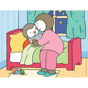 30 pieces puzzle t'choupi fait dodo Ravensburger image-1