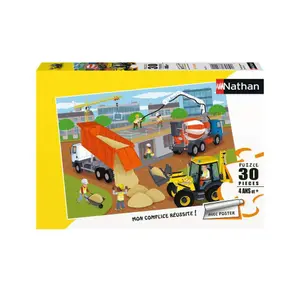 30 pieces puzzle the construction site Ravensburger image-0