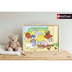 30 pieces puzzle t'choupi at the farm Ravensburger image-3