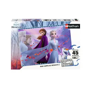 45 pieces puzzle the love of two sisters / disney the snow queen 2 Ravensburger image-0