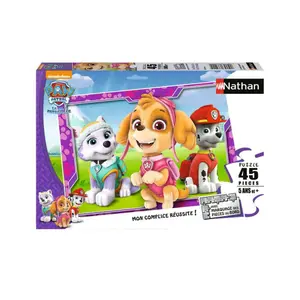 45 pieces jigsaw puzzle stella, everest and marcus / pat'patrouille Ravensburger image-0