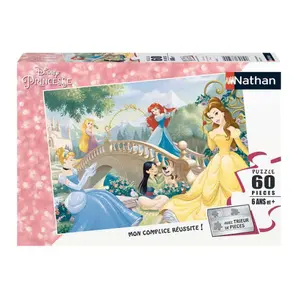 60 pieces puzzle afternoon between princesses disney Ravensburger image-0