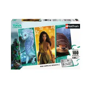 100 pieces puzzle raya the adventurer / disney raya and the last dragon Ravensburger image-0