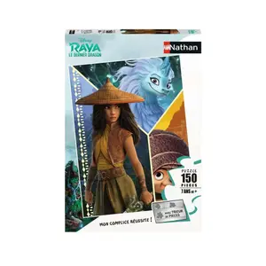 150 pieces puzzle raya and his companions / disney raya and the last dragon Ravensburger image-0