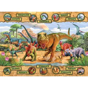 150-piece dinosaur puzzle Ravensburger image-0