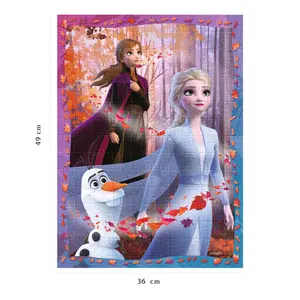 150 pieces puzzle elsa, anna and olaf / disney the snow queen 2 Ravensburger image-0
