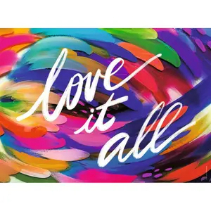 500 pieces puzzle nathan love it all / ettavee - carte blanche collection Ravensburger image-2