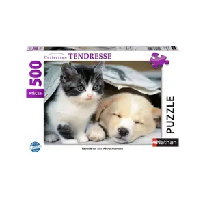 500 pieces puzzle nathan wake up Ravensburger image-0