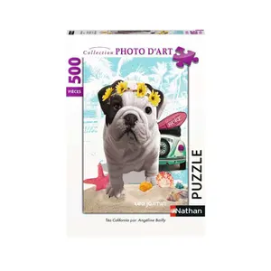 500 pieces puzzle nathan teo california / teo jasmine Ravensburger image-0