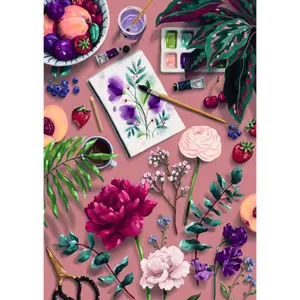 1000 pieces puzzle l'atelier / l'encrerie marine - carte blanche collection Ravensburger image-1