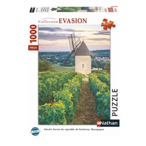 Puzzle of 1000 pieces mill sorine of the vineyard of santenay, burgundy Ravensburger image-0