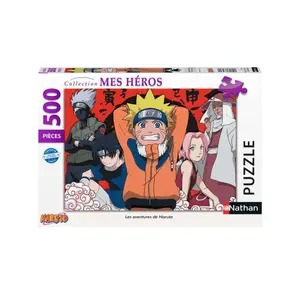 500 pieces puzzle nathan the adventures of naruto Ravensburger image-0
