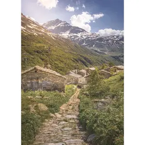 Puzzle of 1500 pieces small hamlet of the vanoise Ravensburger image-1