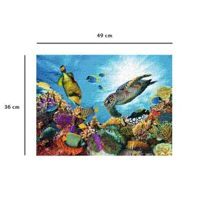 500-piece coral reef puzzle n Ravensburger image-3