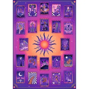1500 pieces tarot and divination puzzle / coralie fau Ravensburger image-1