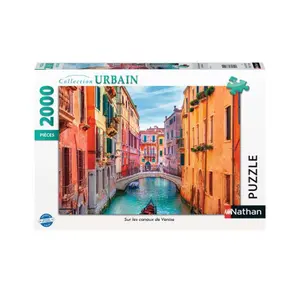 Puzzle 2000 pieces on the canals of Venice Ravensburger image-0
