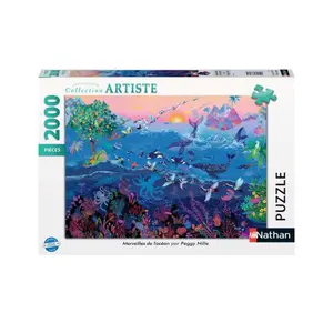 Puzzle 2000 pieces wonders of the ocean / peggy nille Ravensburger image-0