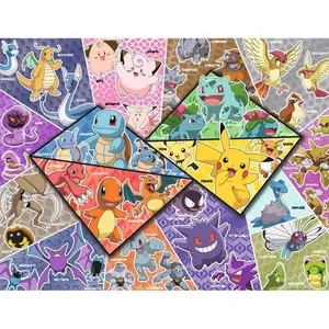 2000-piece puzzle n 16 types of pokémon Ravensburger image-0