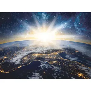 500-piece jigsaw puzzle Earth from space Ravensburger image-0