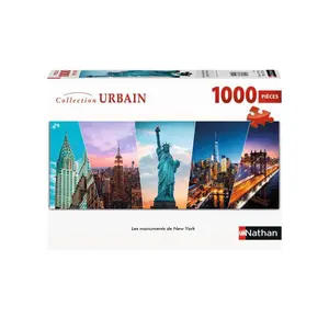 1000 pieces n puzzle new york landmarks Ravensburger image-2
