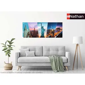 1000 pieces n puzzle new york landmarks Ravensburger image-1