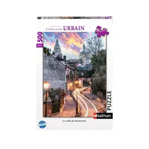 500-piece puzzle n la ruelle de montmartre Ravensburger image-1