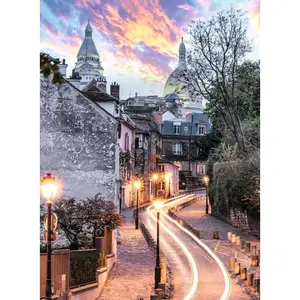 500-piece puzzle n la ruelle de montmartre Ravensburger image-0