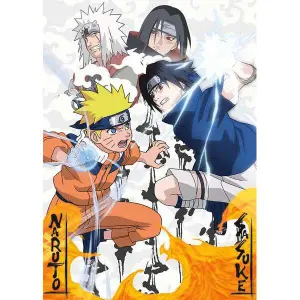 1000 pieces puzzle n naruto vs. sasuke Ravensburger image-0