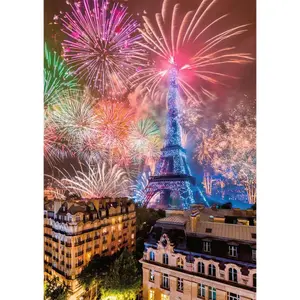 1500 piece puzzle for the 14th of July fireworks in Paris / loïc lagarde Ravensburger image-1
