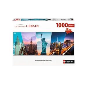 1000 pieces puzzle the monuments of new york Ravensburger image-0