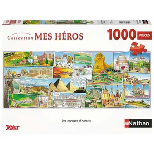 1000 pieces jigsaw puzzle "Asterix's travels Ravensburger image-0