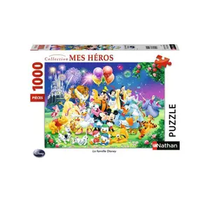1000 pieces puzzle the family disney Ravensburger image-0