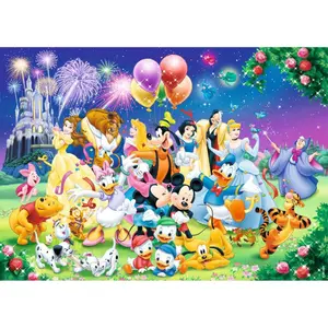 1000 pieces puzzle the family disney Ravensburger image-1