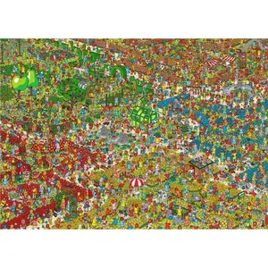 1000 pieces puzzle charlie in the garden / where is charlie Ravensburger image-1