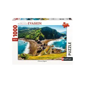 1000 pieces puzzle the island of dragons Ravensburger image-0