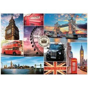 1000 pieces puzzle visit london Ravensburger image-1