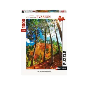 1000 pieces puzzle nathan the ochres of roussillon Ravensburger image-0